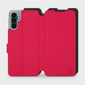 Phone Case Samsung Galaxy A04S - Design Red with Black