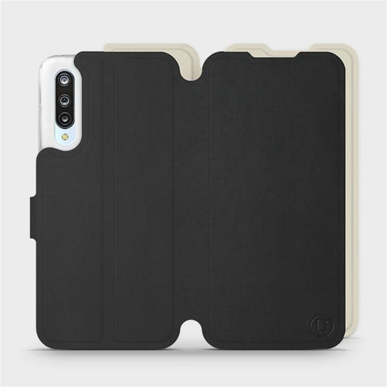 Phone Case Xiaomi Mi 9 Lite - Design Black with Platinum