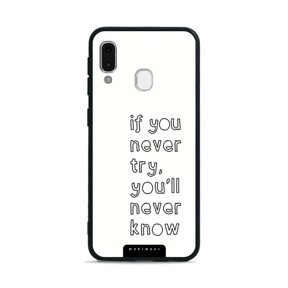 Phone Glossy Case Samsung Galaxy A20e - Design G075G