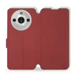Phone Case Realme 11 Pro - Design Dark Red with Platinum