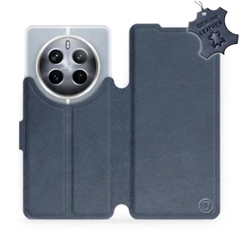 Phone Case Realme 12 Pro 5G - Design Blue Leather