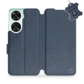 Phone Case Huawei Nova 12 SE - Design Blue Leather