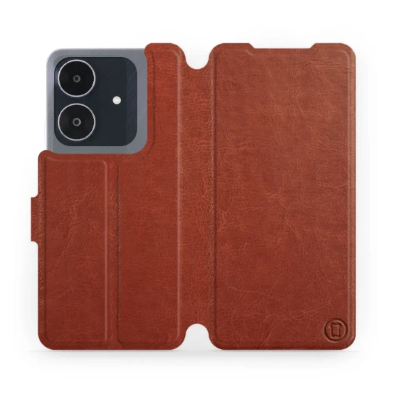 Etui do Realme Note 60 - wzór Brown&Gray