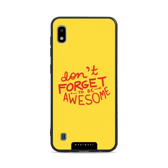Phone Glossy Case Samsung Galaxy A10 - Design G076G
