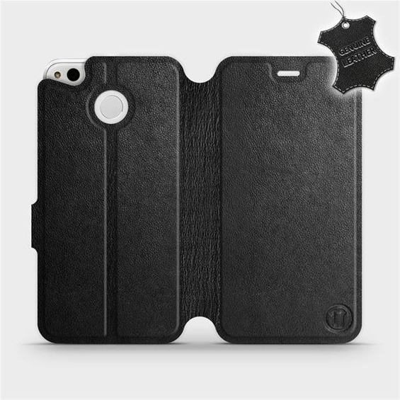 Phone Case Xiaomi Redmi 4X - Design Black Leather