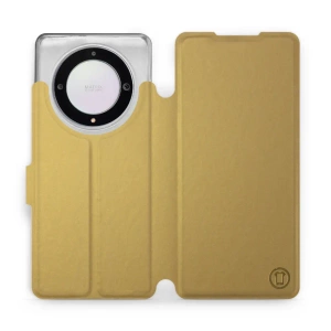 Etui do Huawei Honor Magic5 Lite 5G - wzór Gold&Orange
