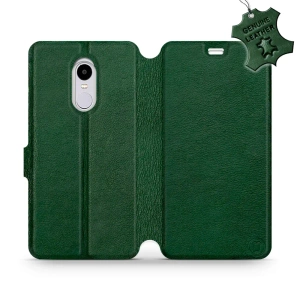 Phone Case Xiaomi Redmi Note 4X - Design Green Leather