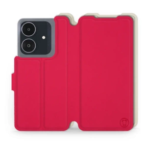 Phone Case Realme Note 60 - Design Red with Platinum
