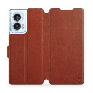 Phone Case Motorola Edge 50 Fusion - Design Brown&Gray