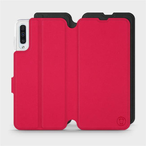 Phone Case Samsung Galaxy A30s - Design Red with Black