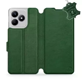 Phone Case Realme C53 - Design Green Leather