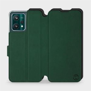 Phone Case Realme 9 Pro Plus - Design Green with Black