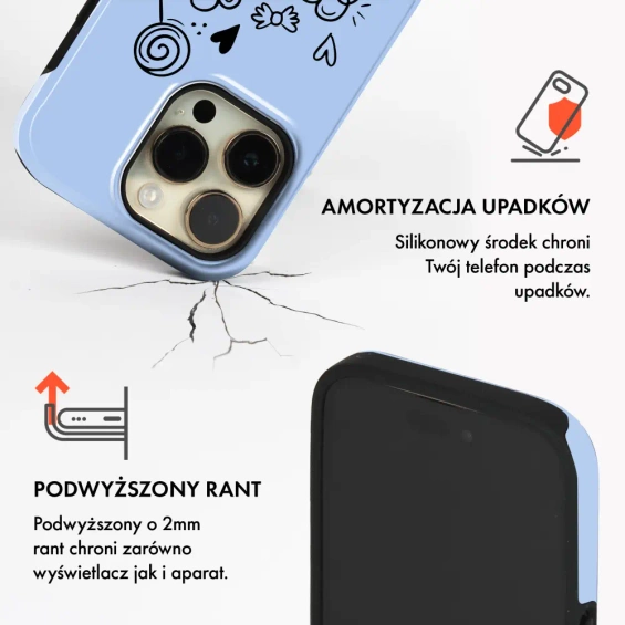 Etui Elite Pro do Apple iPhone 15 Pro Max - wzór E69BS