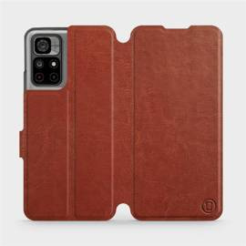 Phone Case Xiaomi Redmi Note 11 - Design Brown&Orange