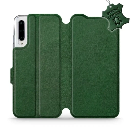 Phone Case Xiaomi Mi A3 - Design Green Leather