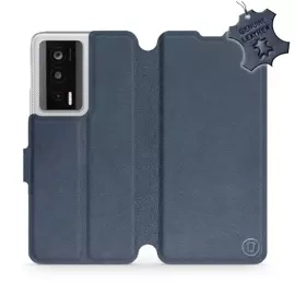 Phone Case Xiaomi POCO F5 Pro - Design Blue Leather