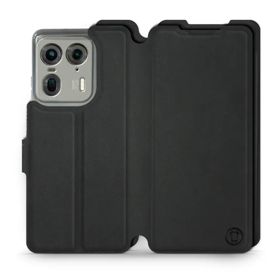 Hülle für Motorola Edge 50 Ultra - Farbe Schwarz mit Schwarz