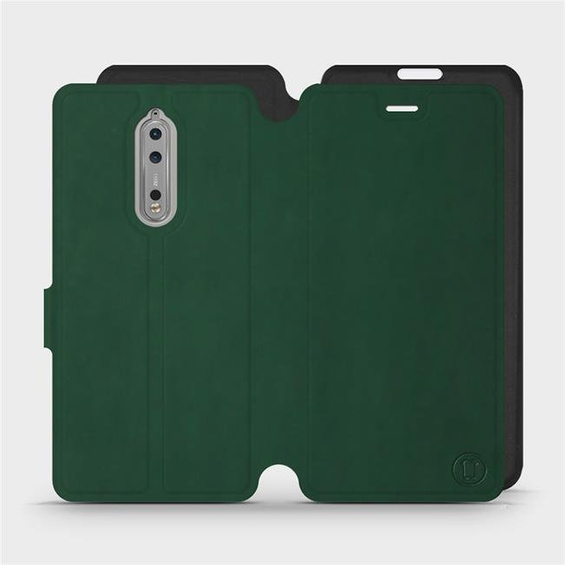 Phone Case Nokia 8 - Design Green with Black