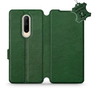 Phone Case OnePlus 7 Pro - Design Green Leather