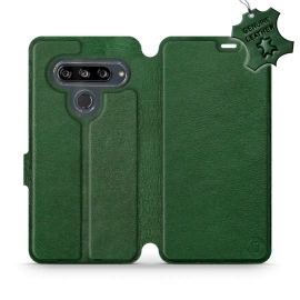 Hülle für LG G8s ThinQ - Farbe Green Leather