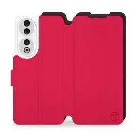 Hülle für Huawei Honor 90 - Farbe Rot mit Schwarz