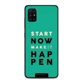 Phone Glossy Case Samsung Galaxy A71 - Design G079G