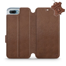 Phone Case Huawei Honor 10 - Design Brown Leather