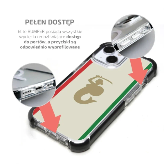 Hülle MagSafe Elite Bumper für Apple iPhone 16 - Farbe D01LW