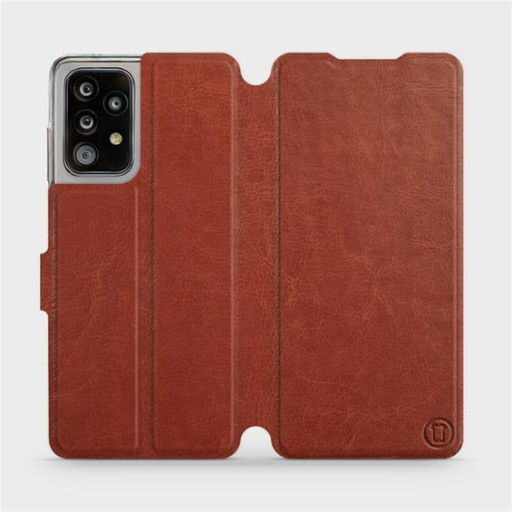 Etui do Samsung Galaxy A52 - wzór Brown&Orange