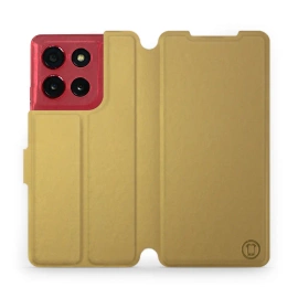 Phone Case Motorola Moto G86 Power 5G - Design Gold&Gray