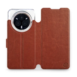 Phone Case Realme 14 Pro 5G - Design Brown&Orange