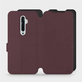 Phone Case OPPO Reno 2Z - Design Burgundy with Black