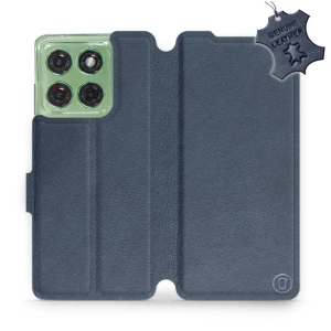 Phone Case Motorola Edge 60 - Design Blue Leather