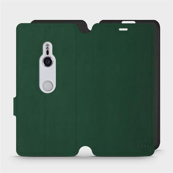 Phone Case Sony Xperia XZ3 - Design Green with Black