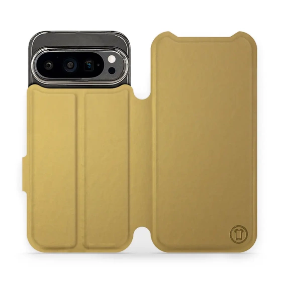 Phone Case Google Pixel 9 Pro - Design Gold&Orange
