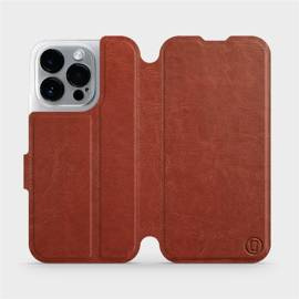 Phone Case Apple iPhone 14 Pro - Design Brown&Orange