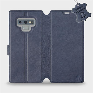 Hülle für Samsung Galaxy Note 9 - Farbe Blue Leather