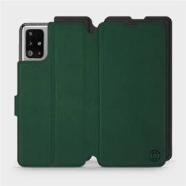 Phone Case Samsung Galaxy M51 - Design Green with Black