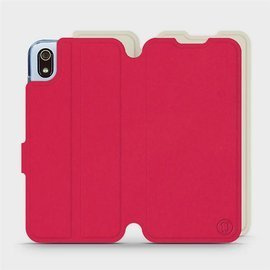 Phone Case Xiaomi Redmi 7A - Design Red with Platinum