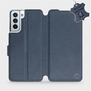 Hülle für Samsung Galaxy S21 Plus - Farbe Blue Leather