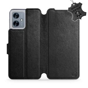 Hülle für Motorola Moto G54 5G - Farbe Black Leather