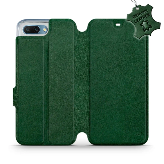 Phone Case Huawei Honor 10 - Design Green Leather