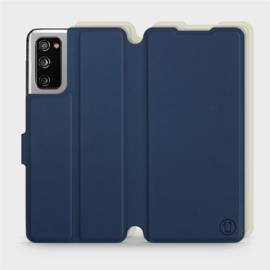 Phone Case Samsung Galaxy S20 FE - Design Navy with Platinum