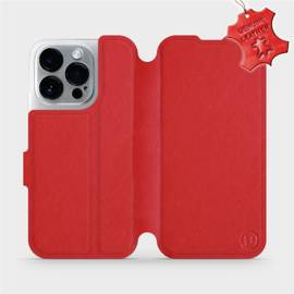 Hülle für Apple iPhone 14 Pro - Farbe Red Leather