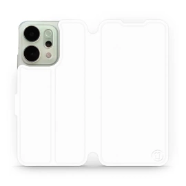 Etui do OPPO Reno 14 Pro 5G - wzór White&Gray