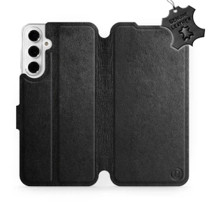 Phone Case Samsung Galaxy A16 5G - Design Black Leather