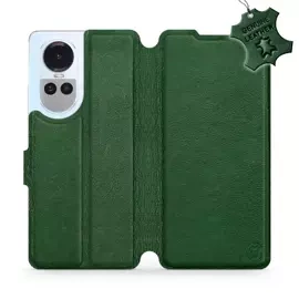 Hülle für OPPO Reno 10 5G - Farbe Green Leather