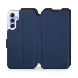 Phone Case Samsung Galaxy A34 5G - Design Navy with Black