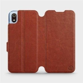 Phone Case Xiaomi Redmi 7A - Design Brown&Orange