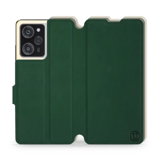 Phone Case Xiaomi Poco X5 Pro 5G - Design Green with Platinum